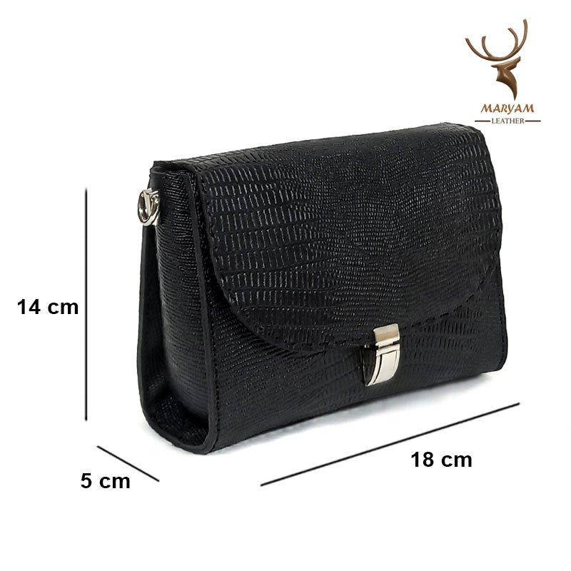 کیف چرم طبیعی زنانه مدل ماریا 06